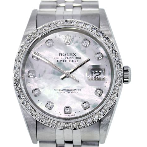 rolex pearl face